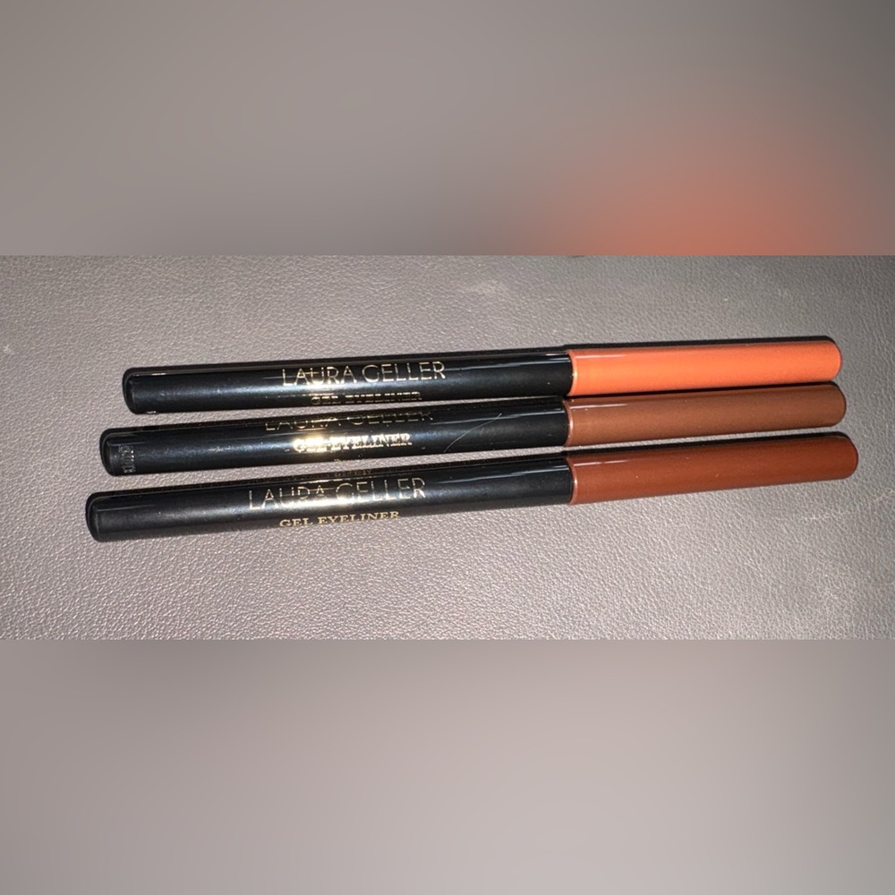 Laura Geller Eyeliner Set - Black, Brown, Orange